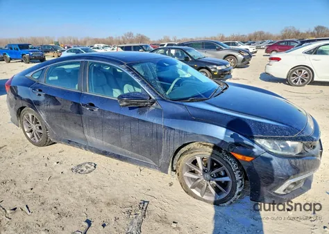 2020 Honda Civic Ex z USA, uszkodzony, nr VIN 19XFC1F30LE001749